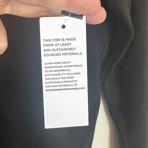 NWT BP by Nordstrom Black Mock Neck Long Sleeve Top - Size: 2X - Picture 4 of 9